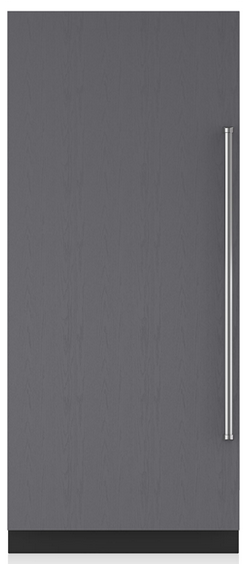 front view of the Sub-Zero® Designer 21.4 Cu. Ft. Panel Ready Column Refrigerator