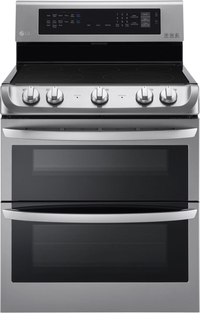 Stainless Steel double oven range