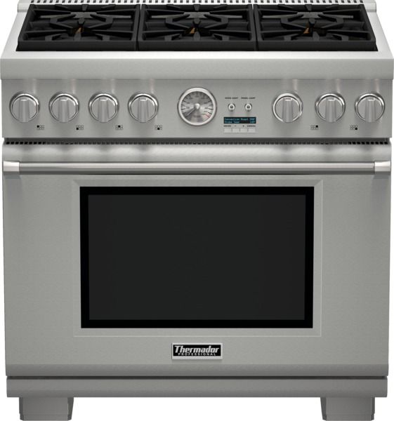Pro-style Thermador gas range