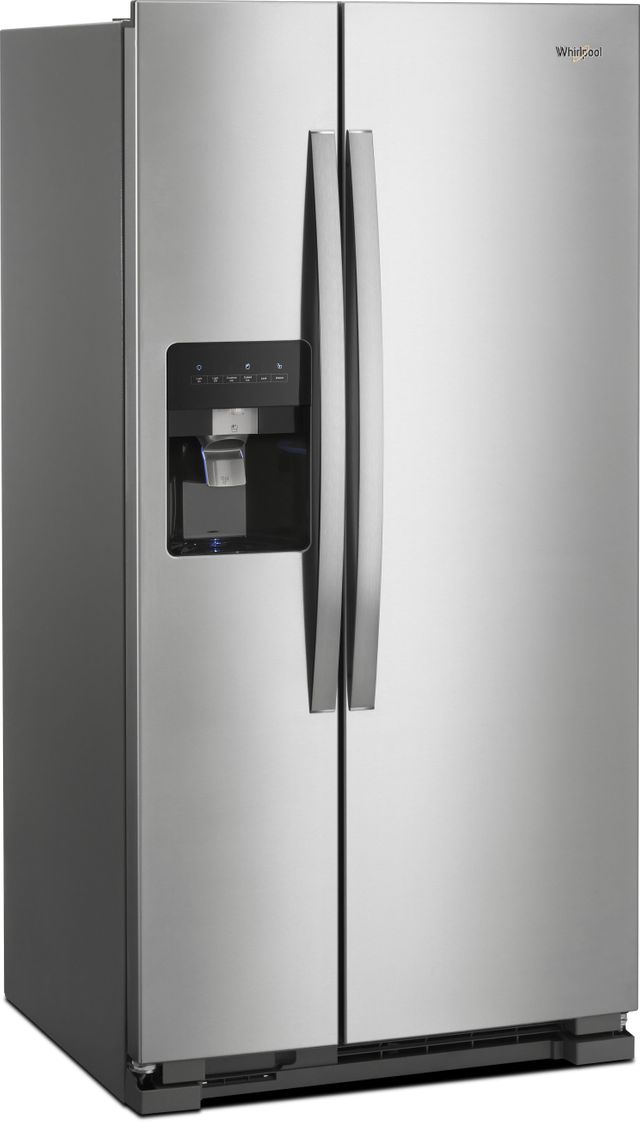 Whirlpool® 24.6 Cu. Ft. Monochromatic Stainless Steel Side-By-Side Refrigerator