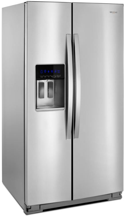 Whirlpool® 28.5 Cu. Ft. Fingerprint Resistant Stainless Steel Side-by-Side Refrigerator