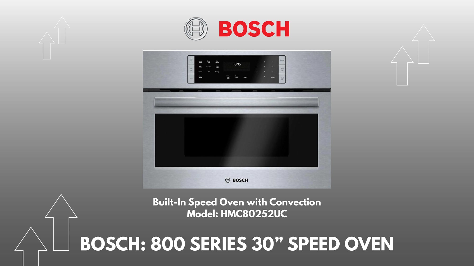 Bosch 800 Series Speed Oven