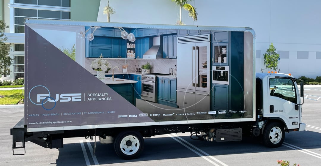 Fuse Appliance delivery truck