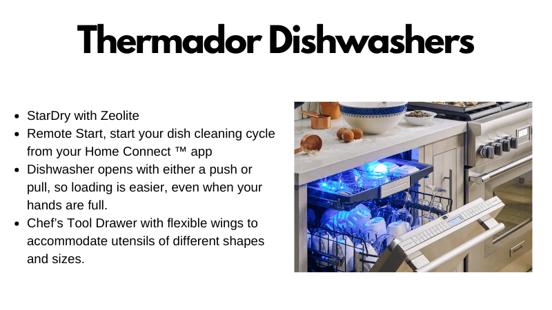 Thermador dishwashers and their best features