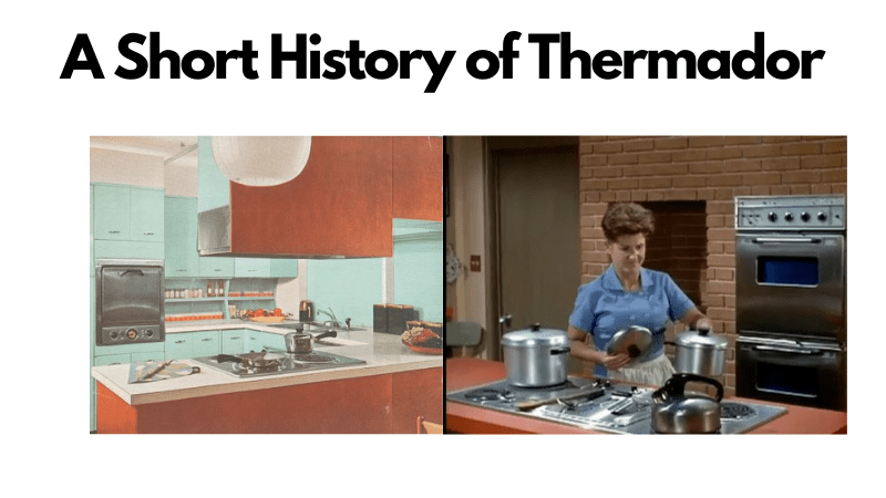 A side by side shot of Thermador appliances throughout history