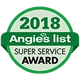 2018 Angie's List Super Service Award